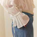 Blusa in mussola di cotone