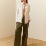 Pantalone ampio in cotone stretch