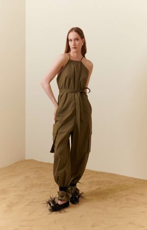 Tuta military in cotone