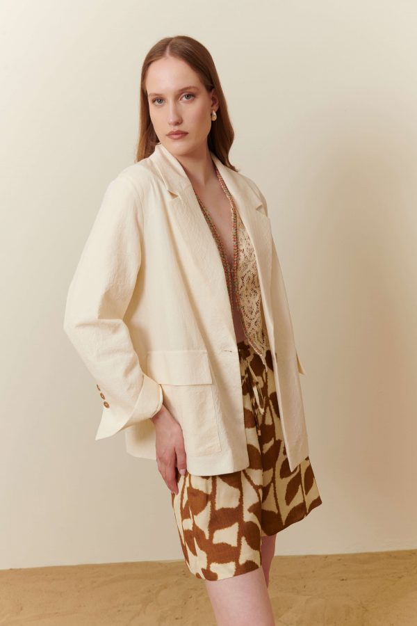 Giacca boxy operata - SOLD OUT - immagine 3