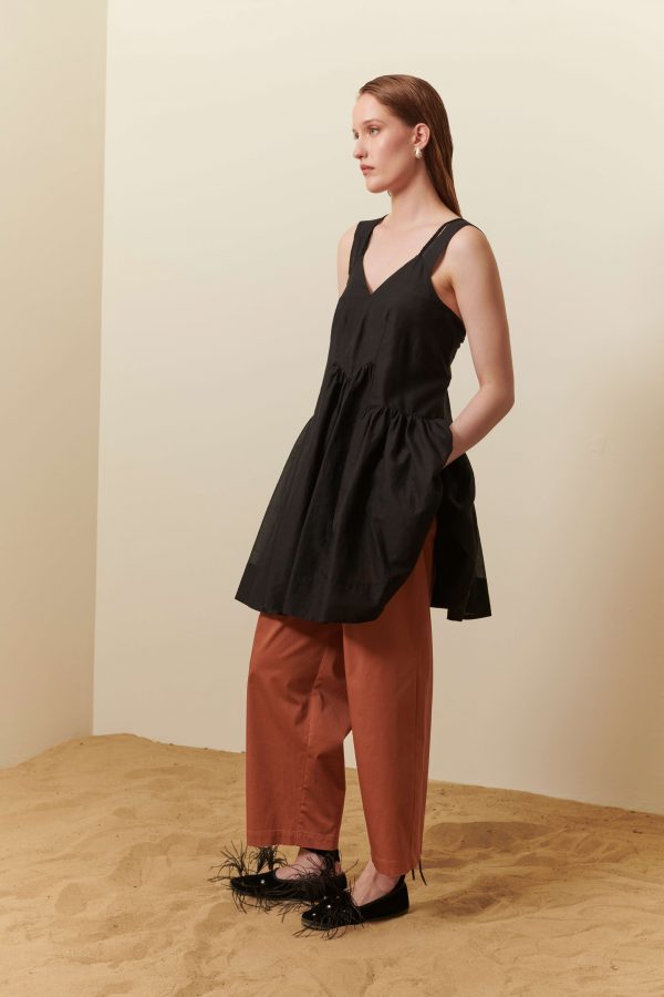 Pantalone in cotone stretch - immagine 6