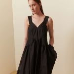 Abito corto in mussola