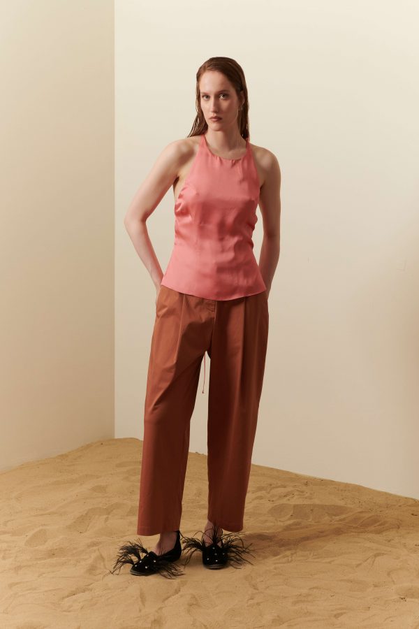 Pantalone in cotone stretch