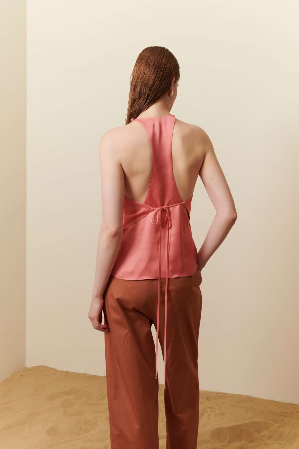 Pantalone in cotone stretch - immagine 2