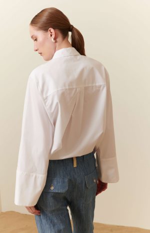 Camicia over in popeline - SOLD OUT