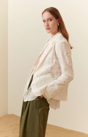 Giacca in jacquard