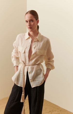 Camicia in ramiè