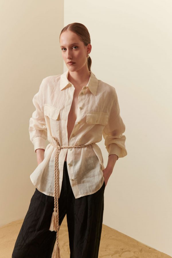 Camicia in ramiè