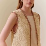 Gilet in macramè