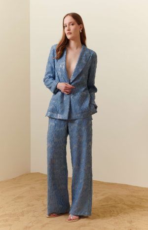 Pantalone in micro paillette